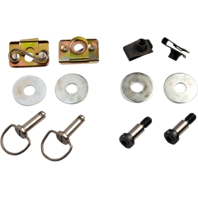CYCLE VISIONS Secure Fit HD Bag Fasteners Harley Davidson FLHR / FLHRI / FLHS / FLHT / FLHTC 1340-1690cc 93-13