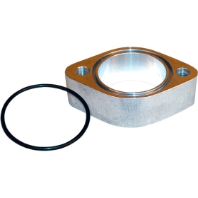 S&S CYCLE Carburetor Spacer Block with O-Ring Harley Davidson FLH / FLHR / FLHRCI 883-1340cc 84-03