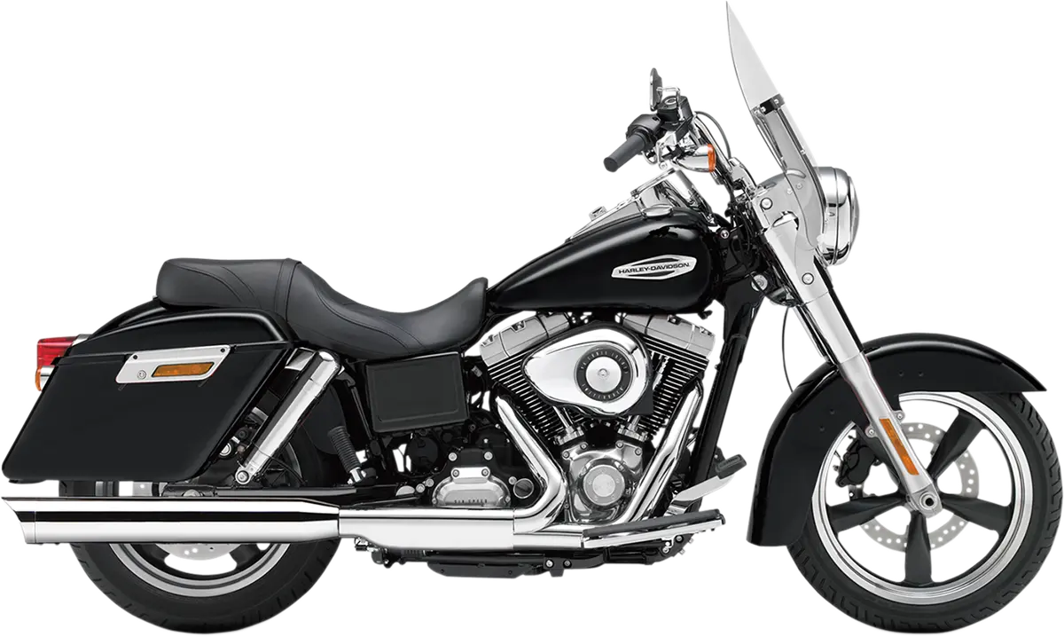 COBRA 4" Slip-On Muffler Harley Davidson FLD 1690 12-16