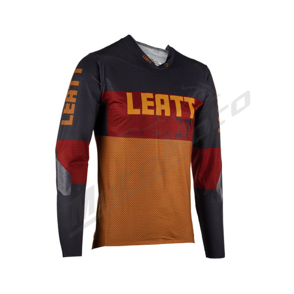 Leatt mtb bike jersey gravity 4. 0 jersey