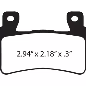 EBC FA stabdžių trinkelės HONDA GL / CX 500-1000cc 78-81