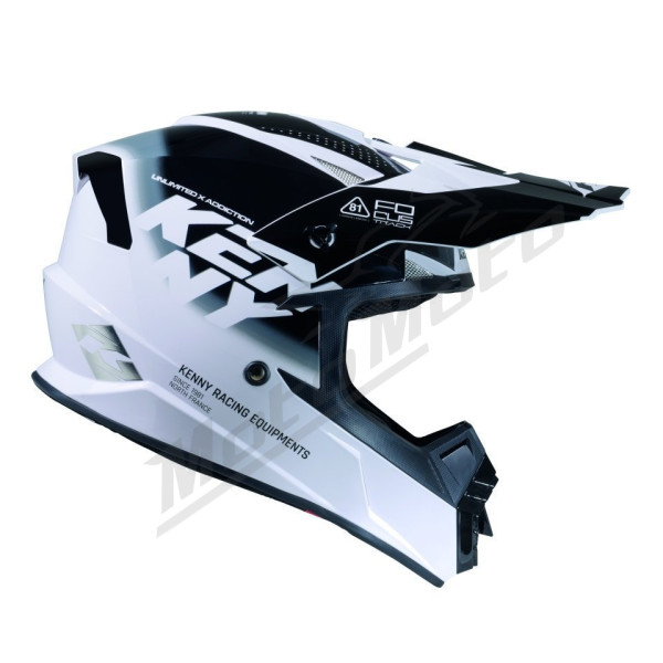 Kenny racing cross/enduro track helmet graphic focus