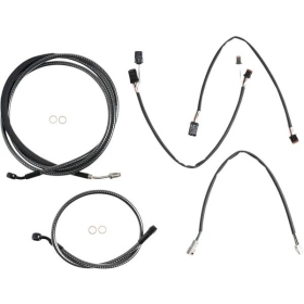 MAGNUM SHIELDING Karbon Fiber Handlebar Installation Kit 30.5/35.5cm Harley Davidson FLTRK / FLTRU / FLTRX / FLTRXS 1750/1923 17-20