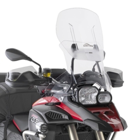 Givi wind-screen, transparent BMW F800GS 13-18