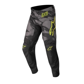 Alpinestars off road vaikiškos kelnės Racer Tactical Juoda/Pilka/Geltona