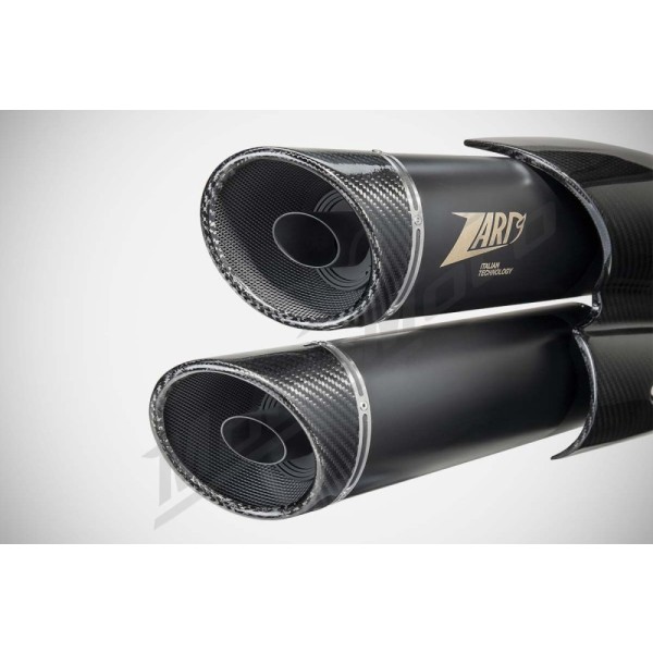 ZARD GT FULL EXHAUST SYSTEM 2:2 SLIP-ON KIT Harley Davidson RH 1250cc 21-25