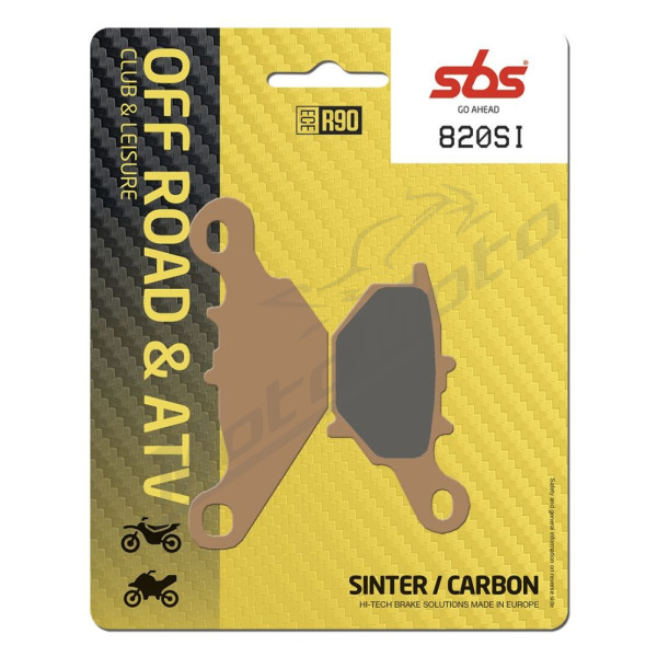SBS SI Offroad 820SI Sintered Brake Pads Suzuki RM 85cc 05-23