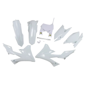 CYCRA Plastic Kit White Suzuki RM-Z 250-450 18-26