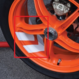 Wheel / Rim stickers BAGOROS 