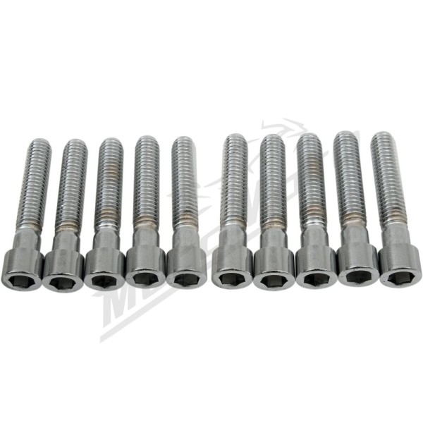 DRAG SPECIALTIES Socket-Head Bolts M10 x 1,5 (length 50,8 mm) 10pcs.