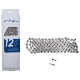 Bicycle chain PYC P1202 12 gears 116/126 links