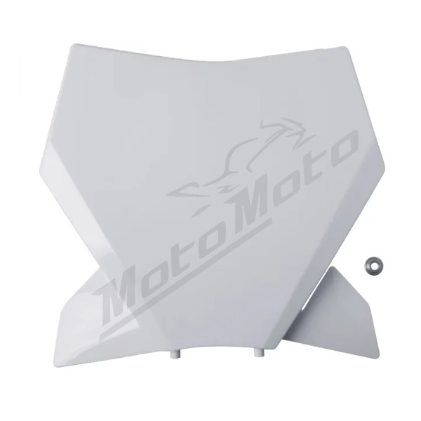 UFO Priekinė Numerio Lentelė KTM SX / SX-F 125-450cc 23-> Balta