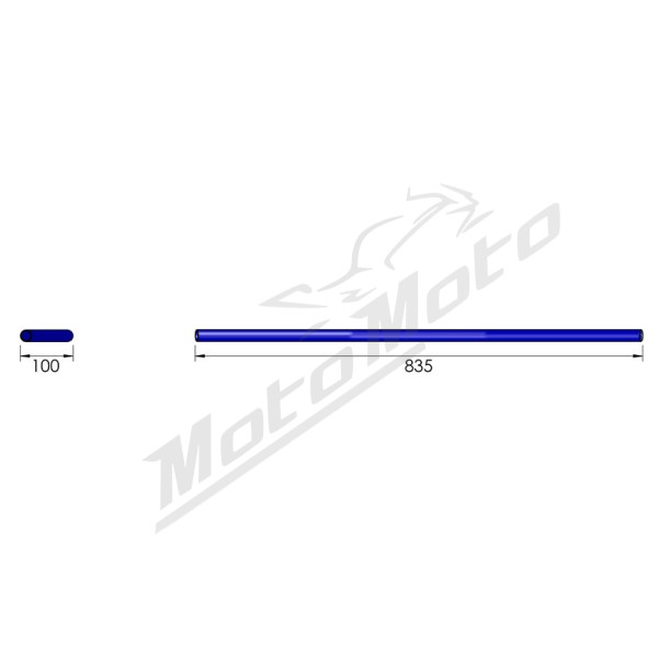 HIGHSIDER Pro Drag Wide LD2 Vairas Ducati / Kawasaki / Suzuki / Triumph 125-900 13-26