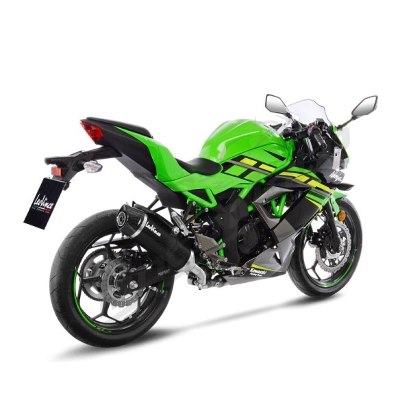 LEOVINCE LV One Evo Carbon Slip-On Muffler KAWASAKI Z 125 19-24 