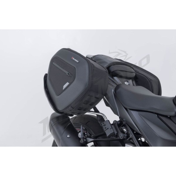 SW-MOTECH PRO BLAZE H Saddlebag Set with EDGE Protection & Heat Guard Suzuki GSR / GSX-S 750 11-21