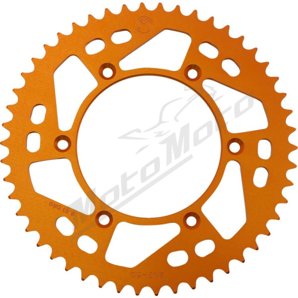 MOOSE OFFROAD HARD-PARTS Rear Aluminum Sprocket 50T Gas Gas / Husaberg / Husqvarna / KTM 125-690cc 88-23