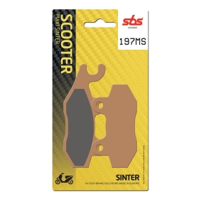 Sbs Brakepads 197MS Maxi Sinter PEUGEOT / SUZUKI