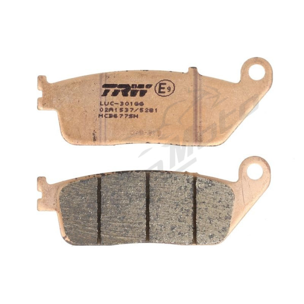 TRW Brake pads rear 38,9x102,1x9,6mm Indian Chief 1811 09-16