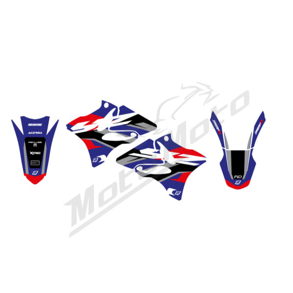 Blackbird DREAM 5 grafikos lipdukų kompl. Yamaha YZ 125-250cc 02-14