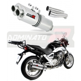 Exhausts silincers Dominator OVAL MOTO GUZZI BREVA ie 750 2003-2009