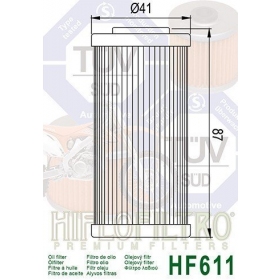 Oil filter HIFLO HF611 BMW G/ HUSQVARNA SMR/ TE/ TC/ SHERCO SE/ SM/ ST/ SX 125-511cc 2003-2017