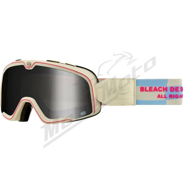 100% Barstow Bleach Goggle (Mirror Lens)