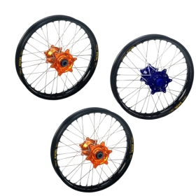 HAAN sukomplektuotas galinis ratas - 12x1,60 x 36 stipinai