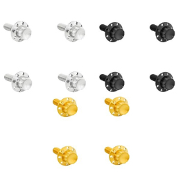 ARLEN NESS Titanium 12-Point Windshield Bolts