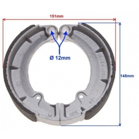 Brake shoes MAXTUNED 151x30