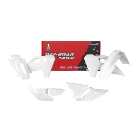 RACETECH Plastic Kit HUSQVARNA FE/TE 150/450cc 2024 White
