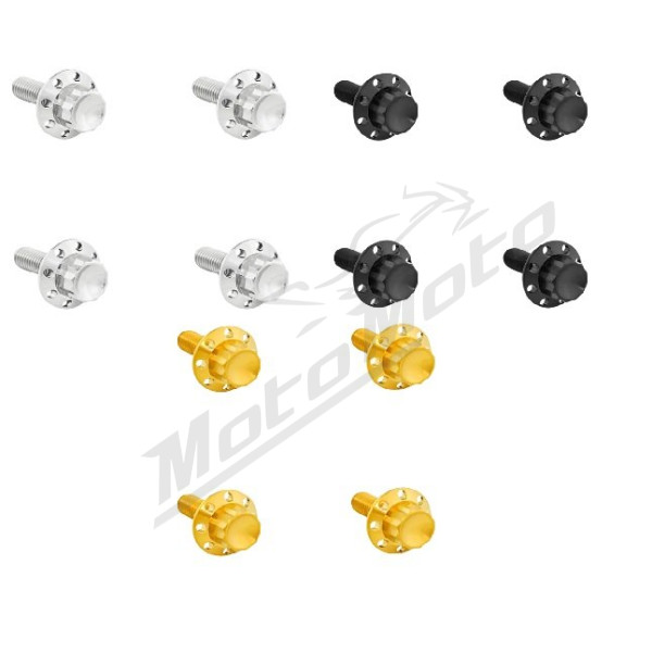 ARLEN NESS Titanium 12-Point Windshield Bolts