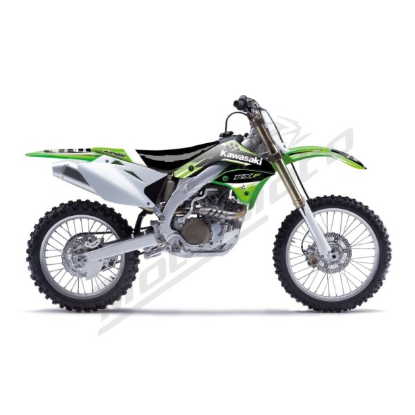BLACKBIRD RACING Graphics kit with seat cover Kawasaki KX 450cc 06-08