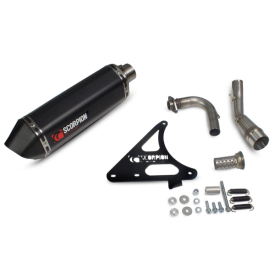 Exhaust SCORPION RP Serket Black Scomadi TL 125cc 2015-2016