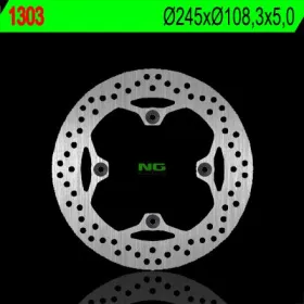 NG BRAKES Rear Fixed Brake Disc 245mm Ducati Hypermotard / Monster 796-1100cc 03-15