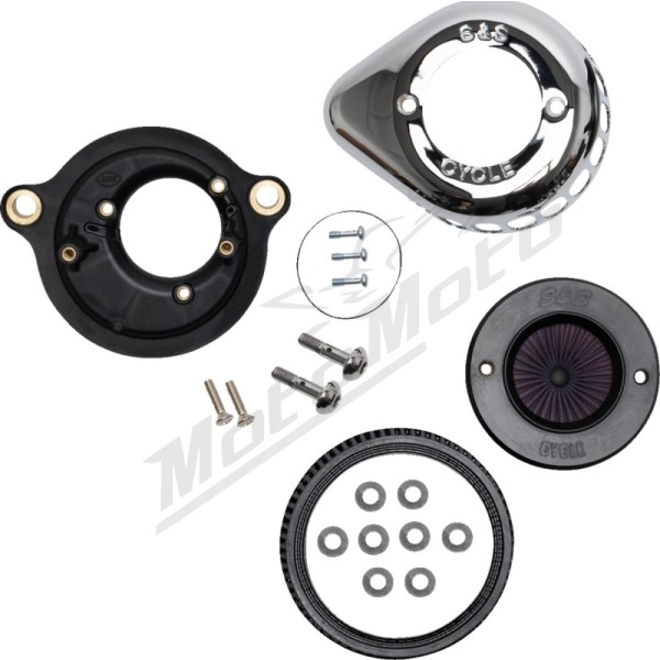 S&S CYCLE Air Stinger Stealth Air Cleaner Kit Harley Davidson FLDE / FLFB / FLFBS 1750-1977cc 17-25