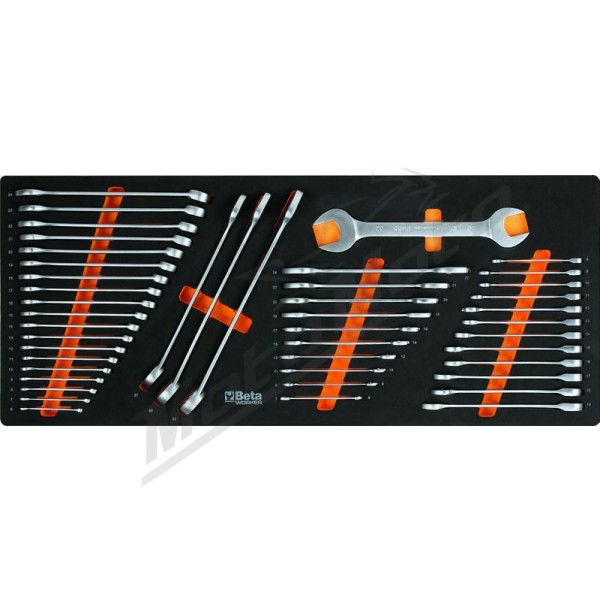 BETA RSC24AXLP/7 Mobile Roller Cab 7 Drawers + Assortment of 418 tools ¼’’ and ½’’