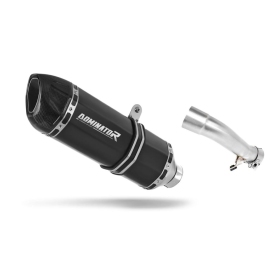Honda CB 500 X 2013-2016 Exhaust Silencer Muffler HP1 BLACK + dB killer