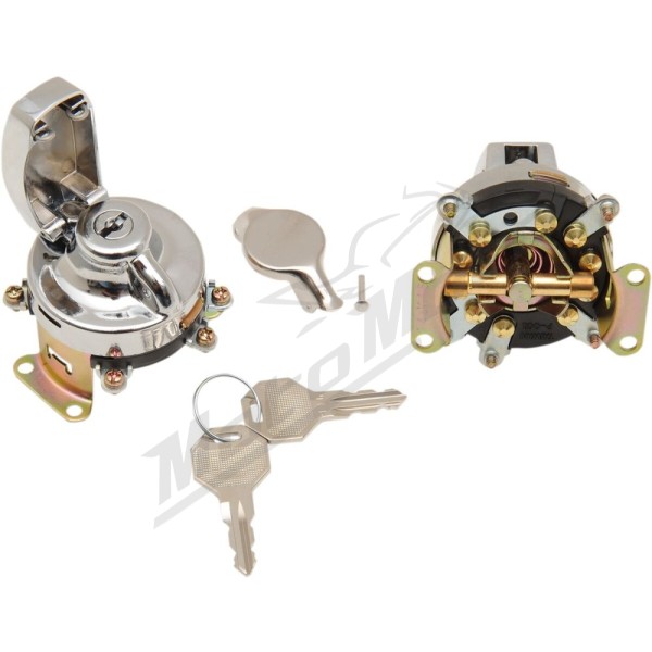 DRAG SPECIALTIES Ignition Switch for Fat Bob Dash, Knuckle/Flat Harley Davidson F / FL / FLB / FLE / FLEF 1200cc 41-72