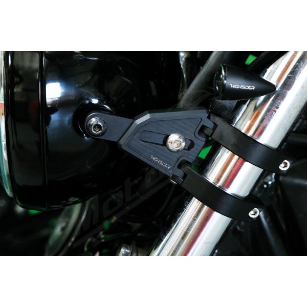 HIGHSIDER priekinių žibintų laikiklis 47 / 49 / 50 / 52 / 54mm BMW / Honda / Kawasaki / KTM / Suzuki / Triumph / Yamaha 125-1250cc 80-25