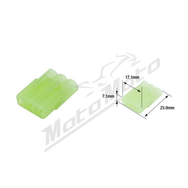 TOURMAX Electrical Male Coupler Waterproof Type 090 (FRSH)