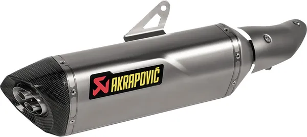 AKRAPOVIC Slip-On Line Muffler Titanium / Carbon Fiber Kawasaki Ninja / Z 500 24-25