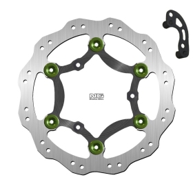 NG BRAKES 1379XK22 Front Wave Floating Oversized Brake Disc Kit GAS GAS MC / HUSQVARNA TC / KTM SX 65 17-25