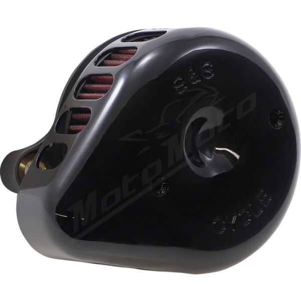 S&S CYCLE Mini Teardrop Stealth oro filtro rinkinys Harley Davidson FLDE / FLFB / FLFBS 1750-1977cc 17-25