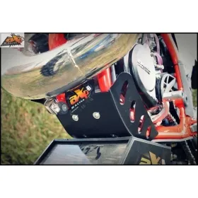 AXP Enduro dugno apsauga juoda HDPE 6 mm BETA RR 250-300cc 2014-2017