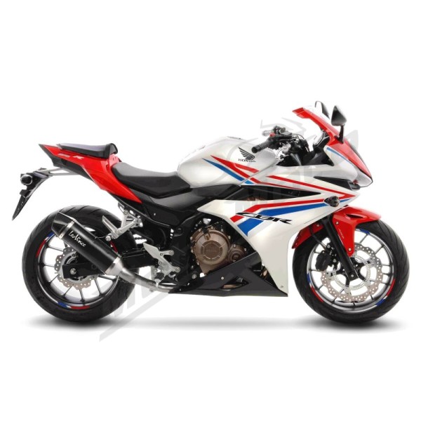 LEOVINCE Nero Slip-On Muffler - Stainless Steel HONDA CB/CBR 500 16-19