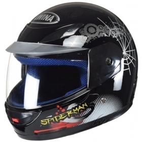 AWINA Spider-man closed black helmet for kids