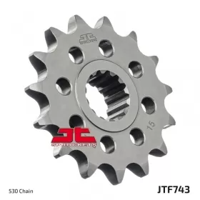 Front sprocket JTF743 15T Ducati Multistrada 1200-1260cc 10-20