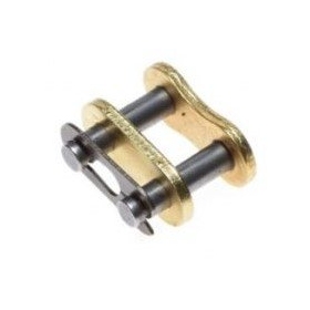 Chain connector 415H Spring clip link Gold
