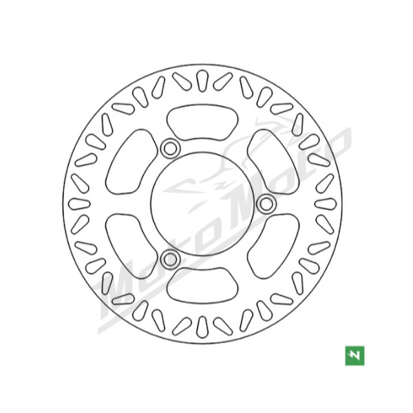 Newfren front/rear brake disc Suzuki Burgman 125-200cc 06-14