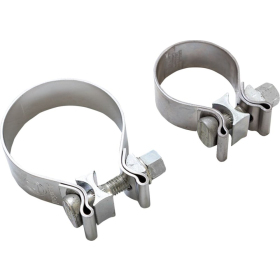VANCE & HINES Slip-On Muffler Clamps 2pc. 44.45mm-63.50mm. Harley Davidson FLH / FLHFB / FLHT / FLHTK / FLHXSE / FLTRX / FLTRXS 1750-1923 17-24